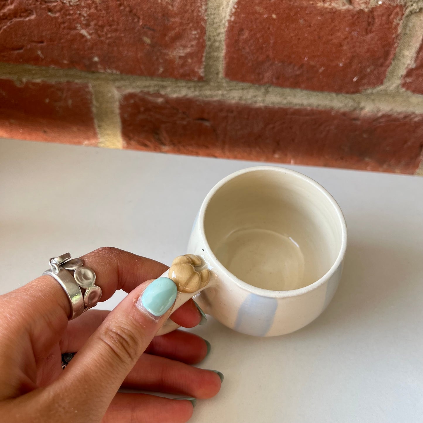 Mini croissant mug