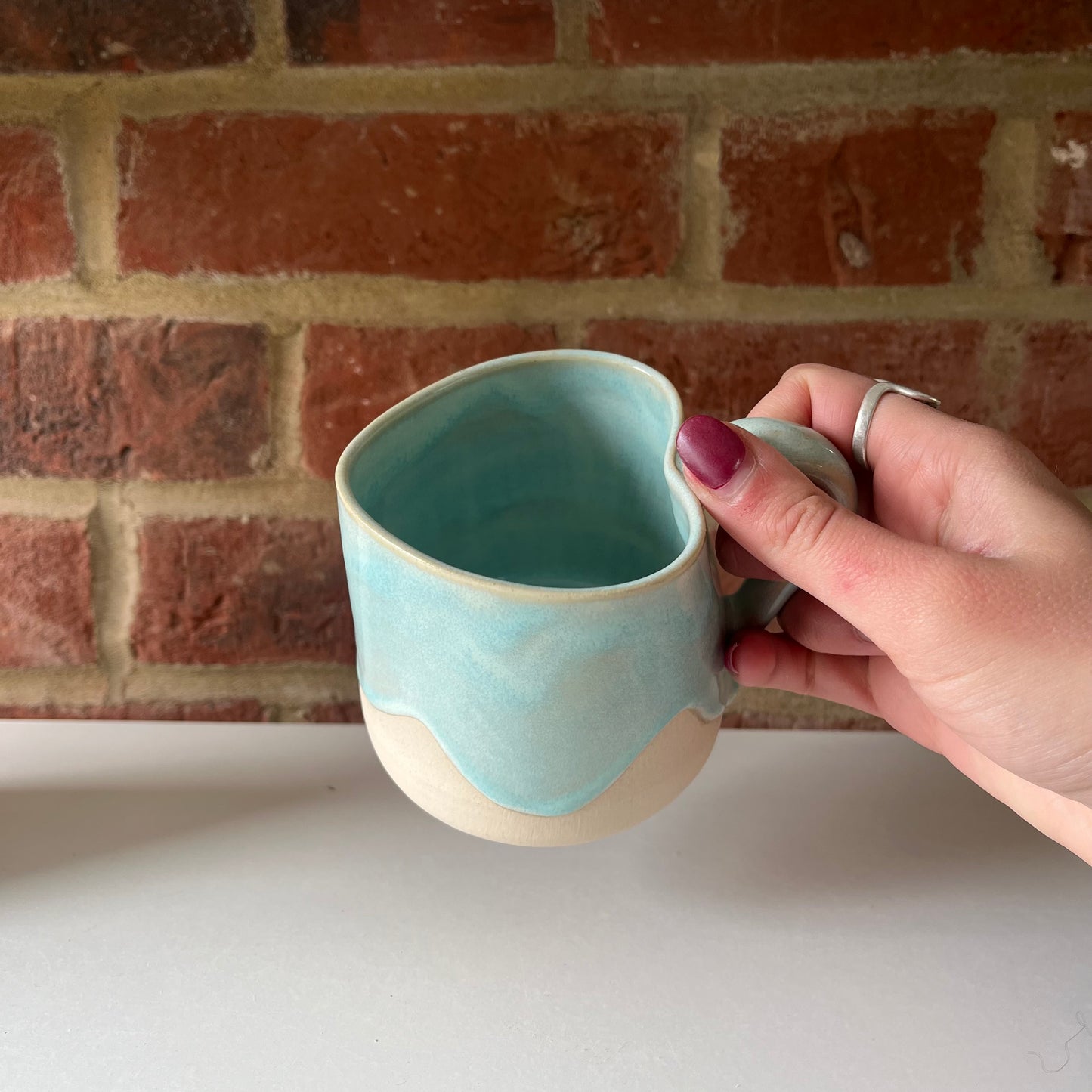 Sample aqua mug