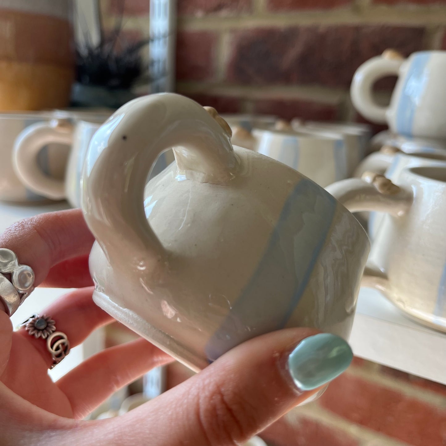 Mini croissant mug