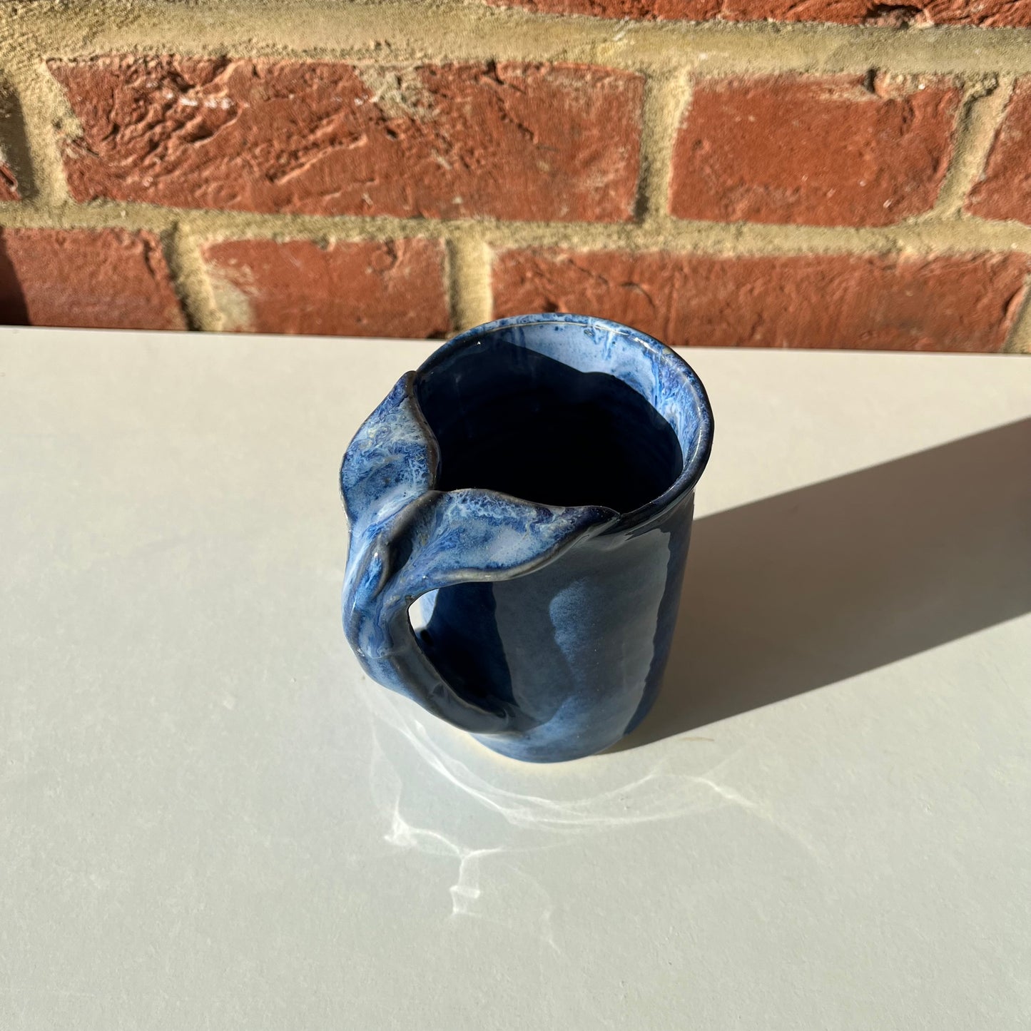 Whale Tail Mug / Sea Blue