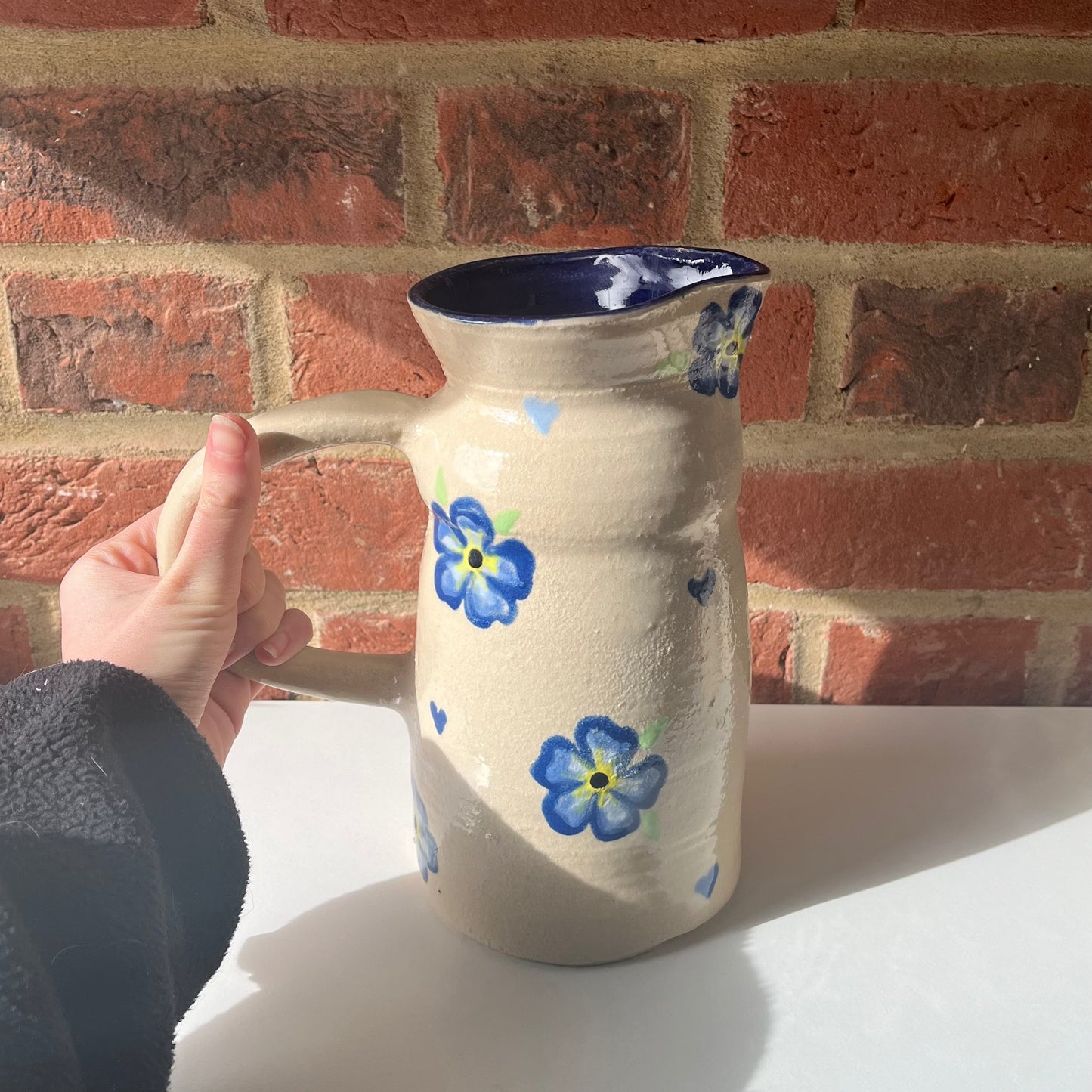 Forget Me Not Large Jug