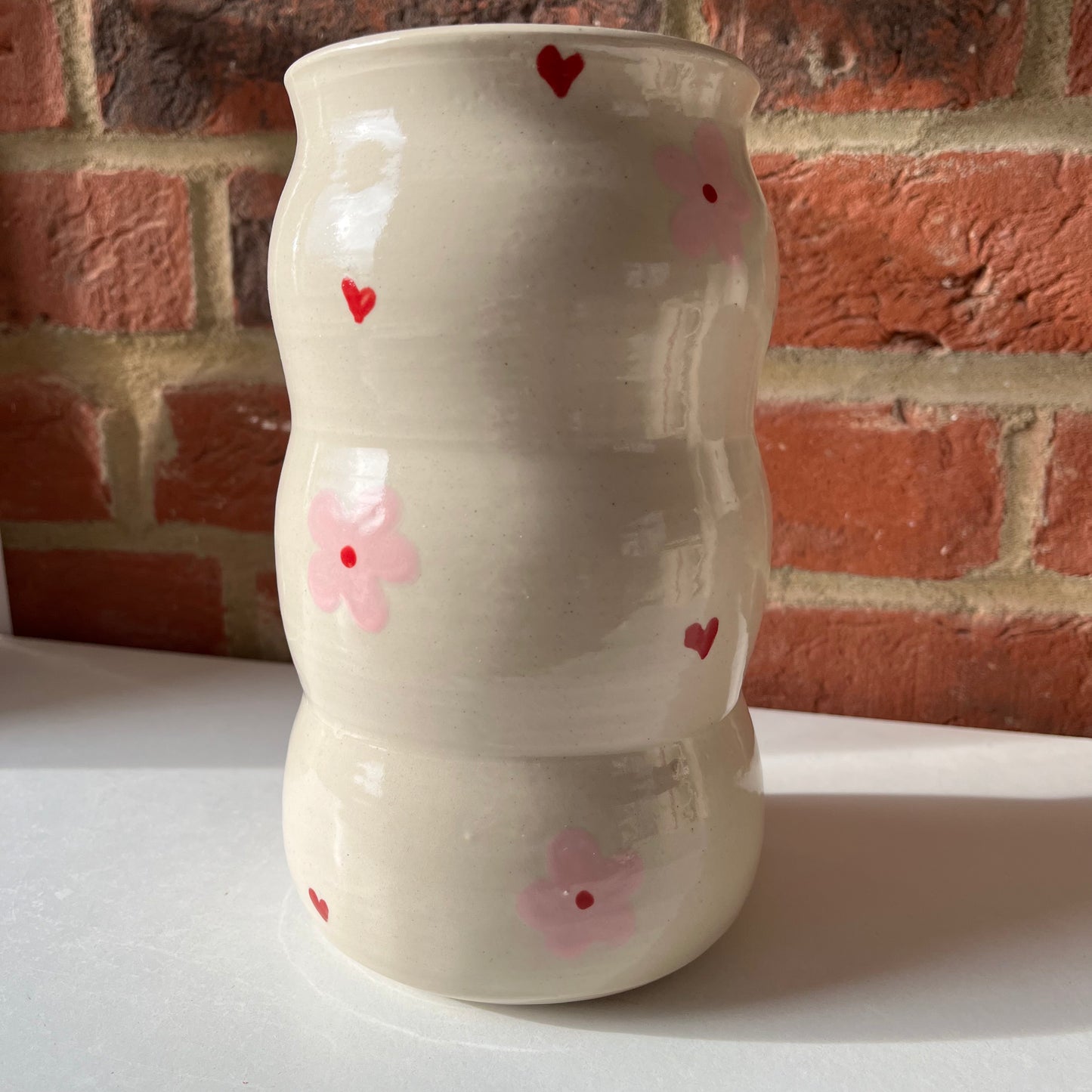 Bubble Valentines Vase