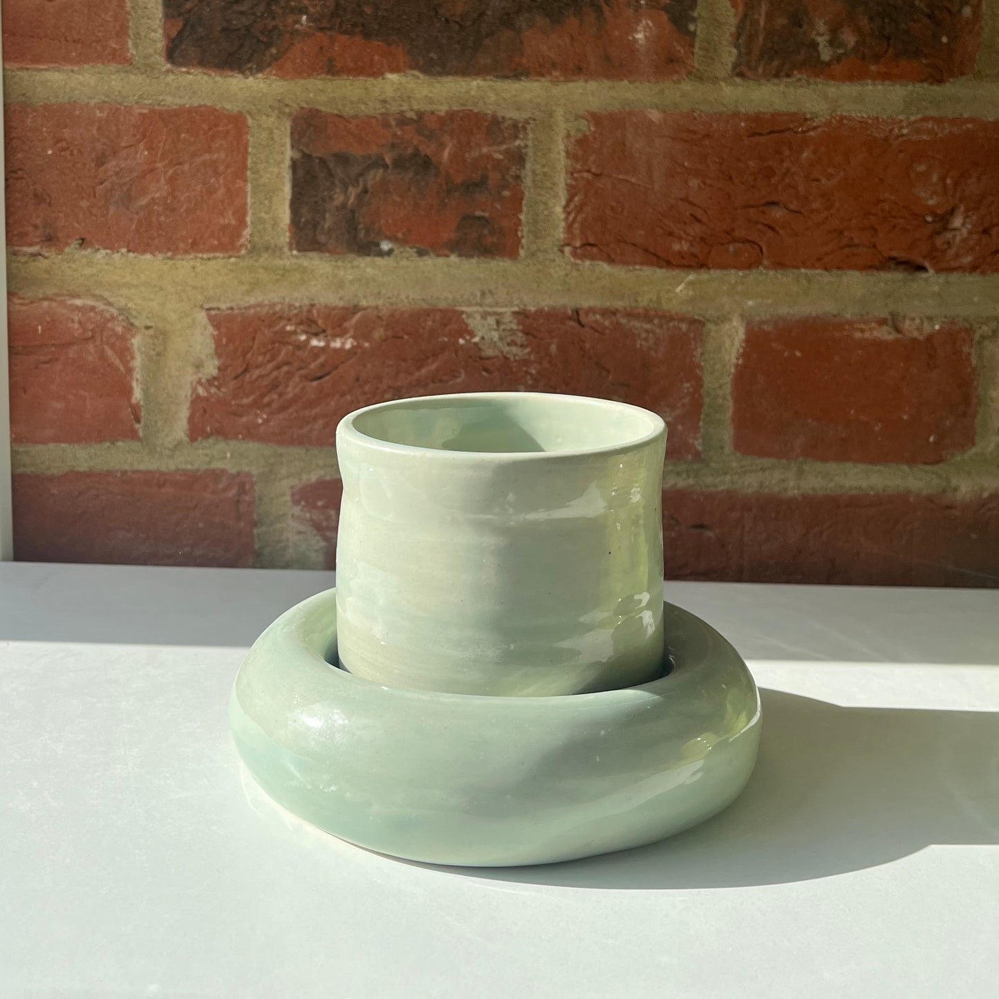 Eucalyptus Bubble Cup & Saucer