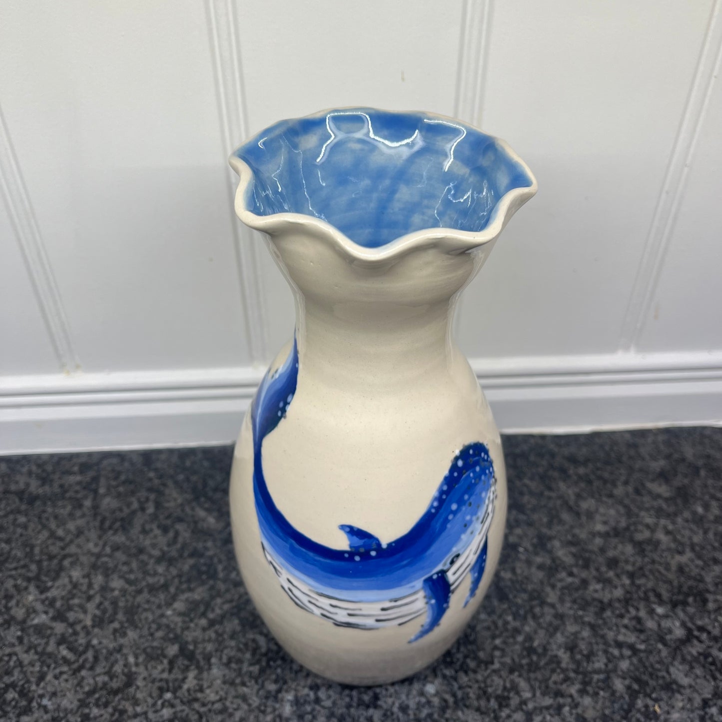 Mini Whale Vase