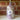 Purple orchid oil pourer