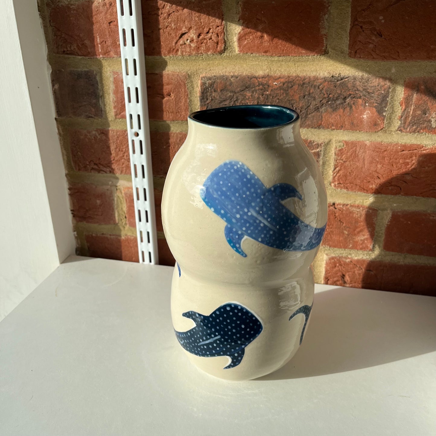 Large Whale Shark Vase