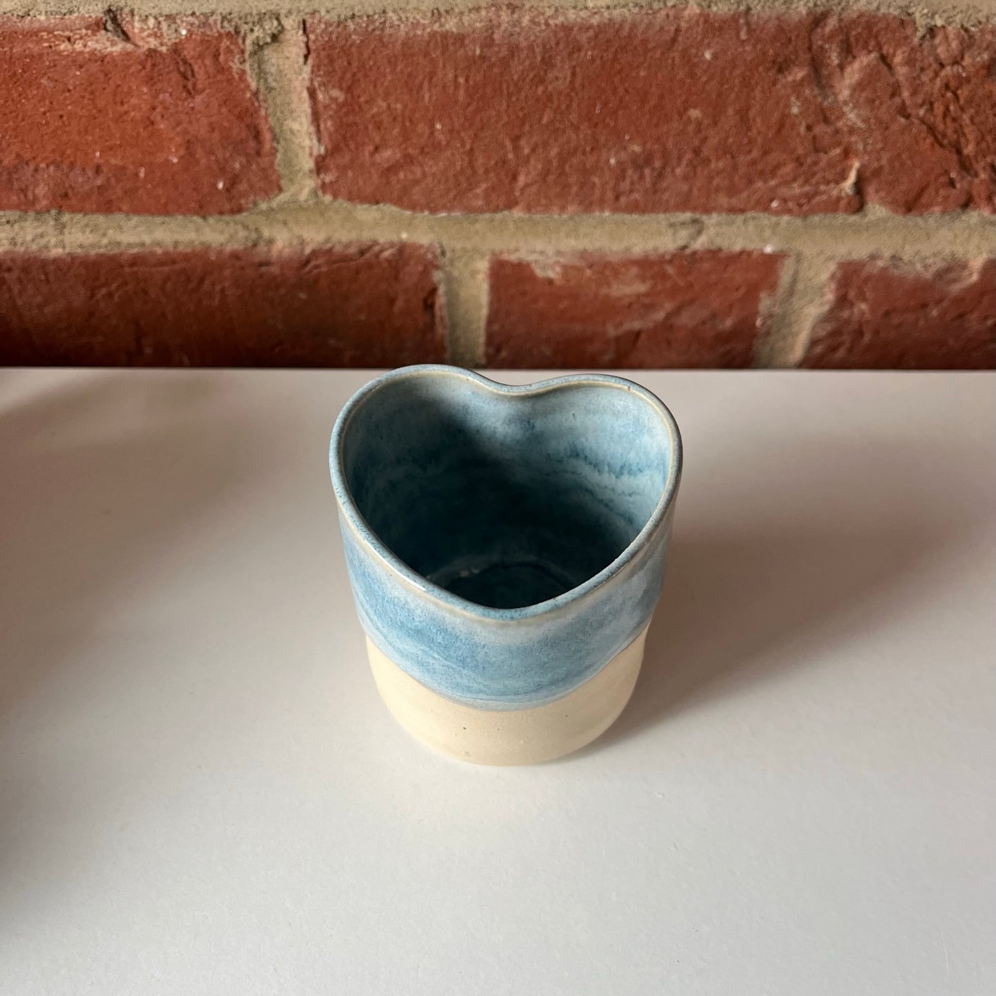 Blue Heart Espresso Cup