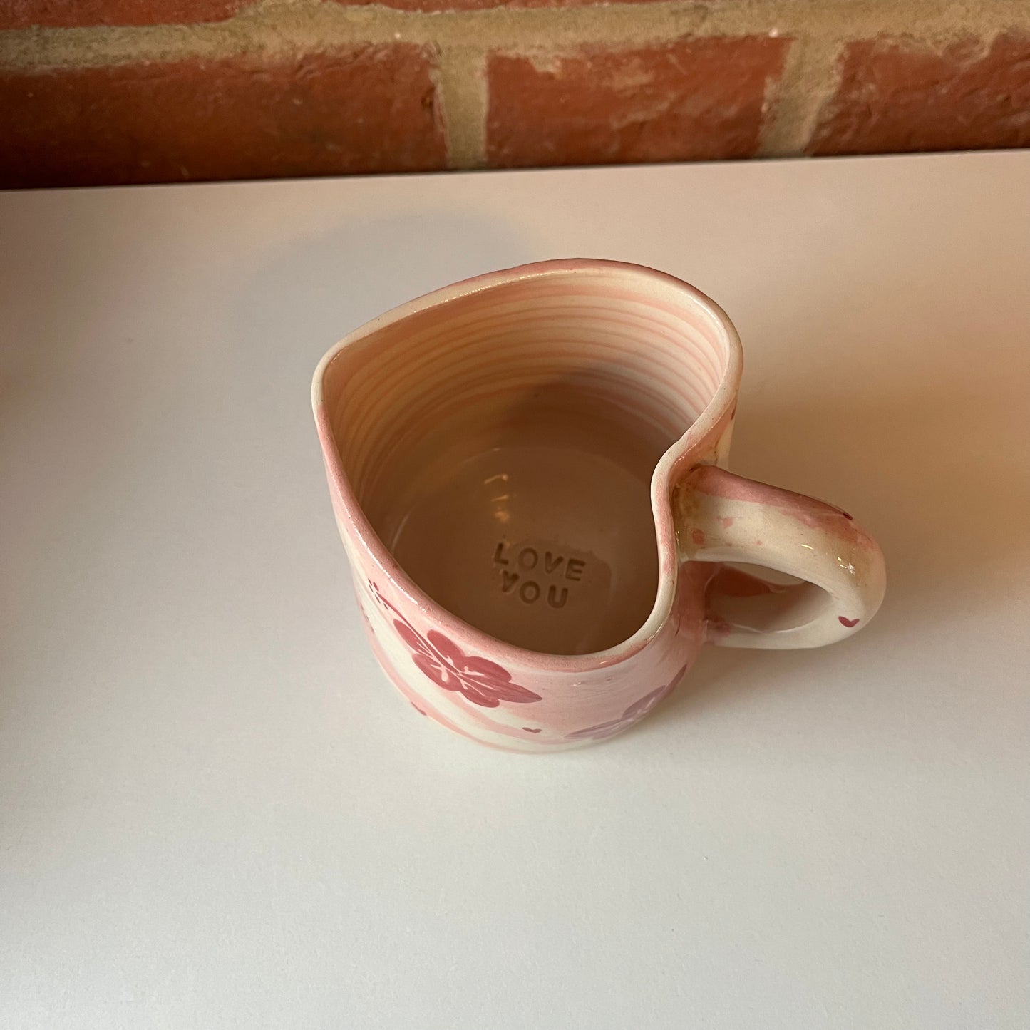 Hibiscus Swirl Mug