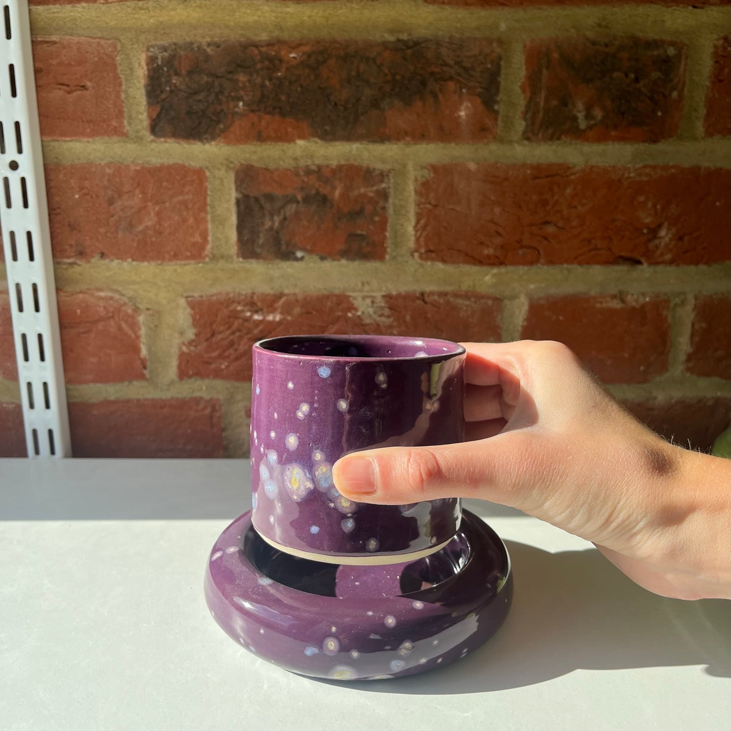 Passion Fruit Bubble Cup & Saucer