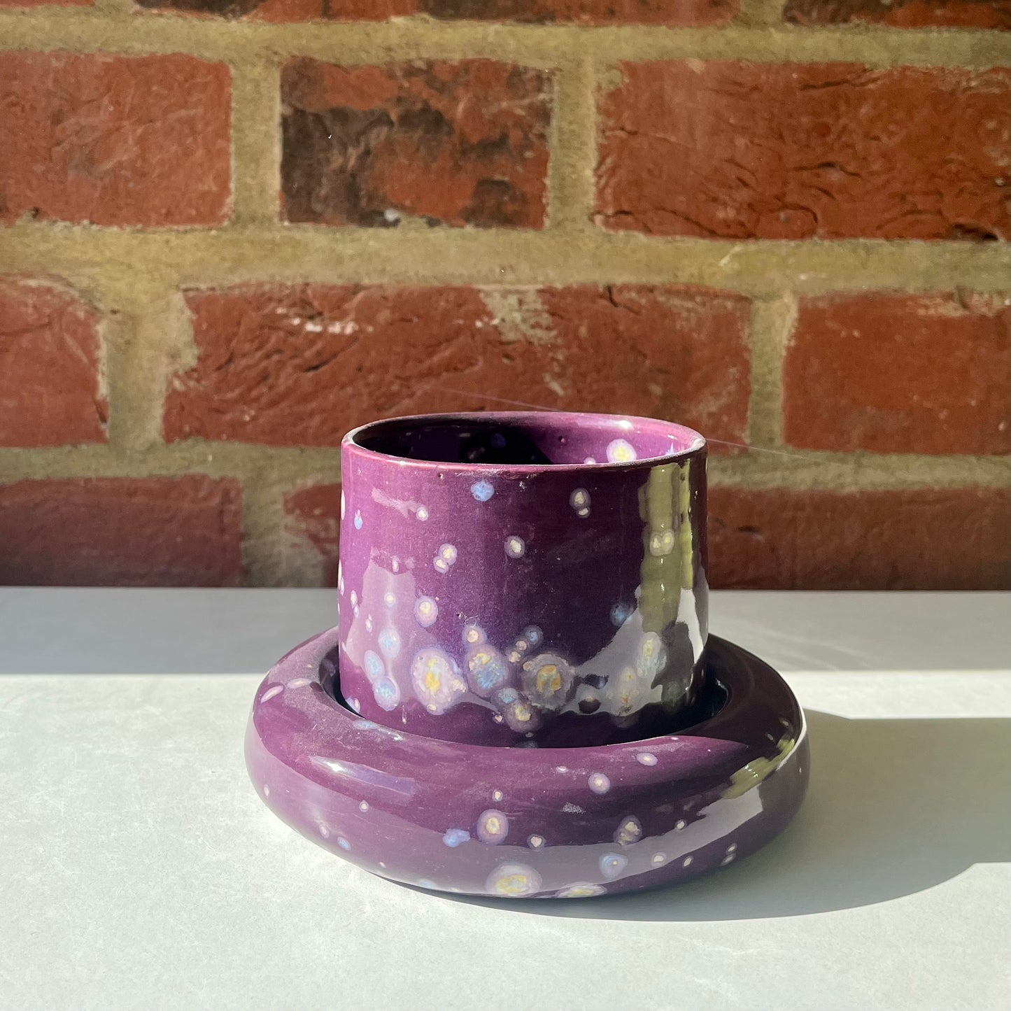 Passion Fruit Bubble Cup & Saucer