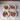 Coral Red starfish Trinket Dish