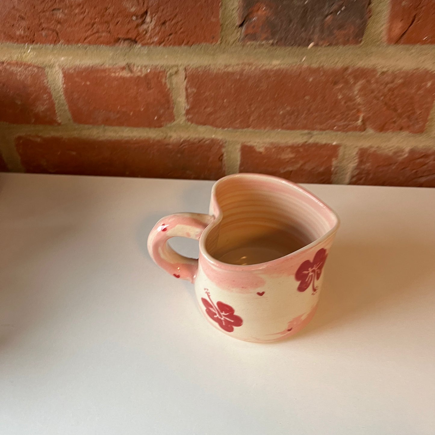 Hibiscus Swirl Mug