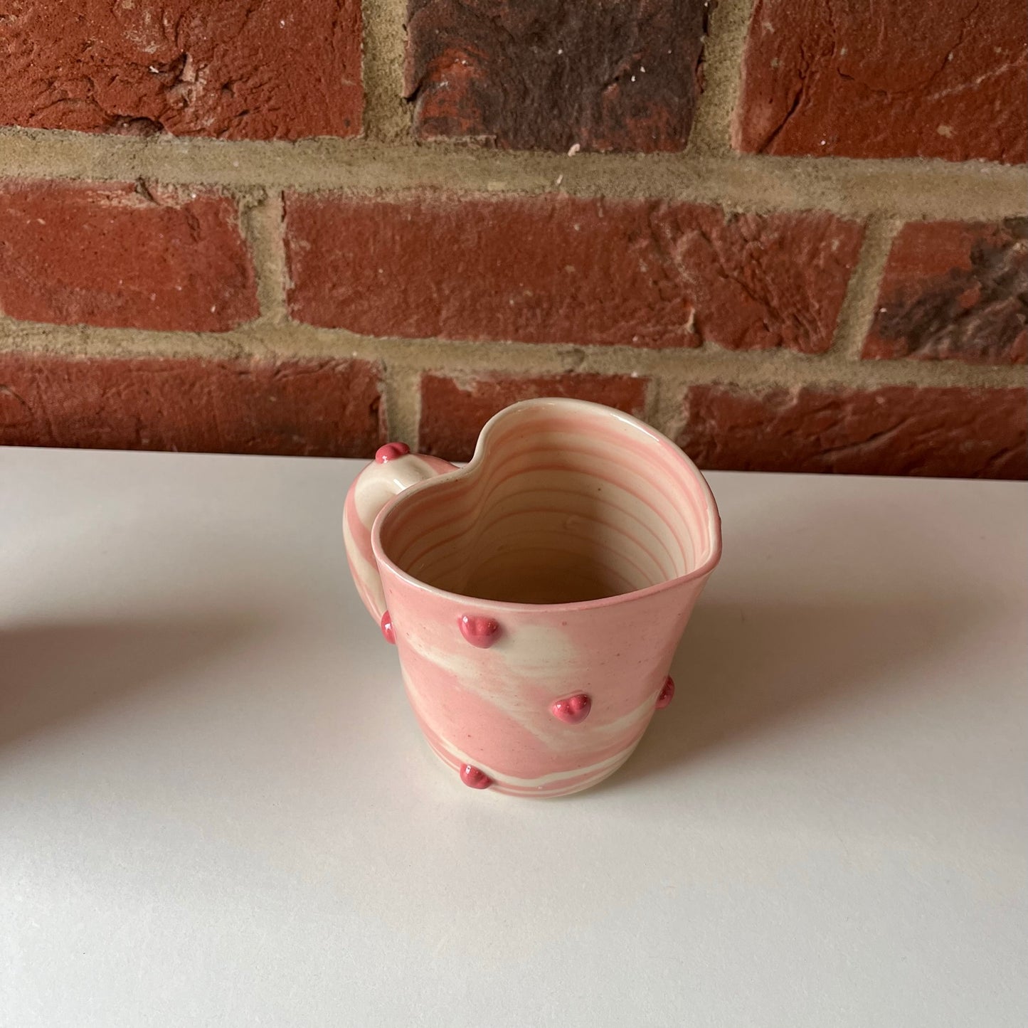 Swirly Puffy Heart Mug