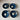 White on Blue Scallop Trinket Dish