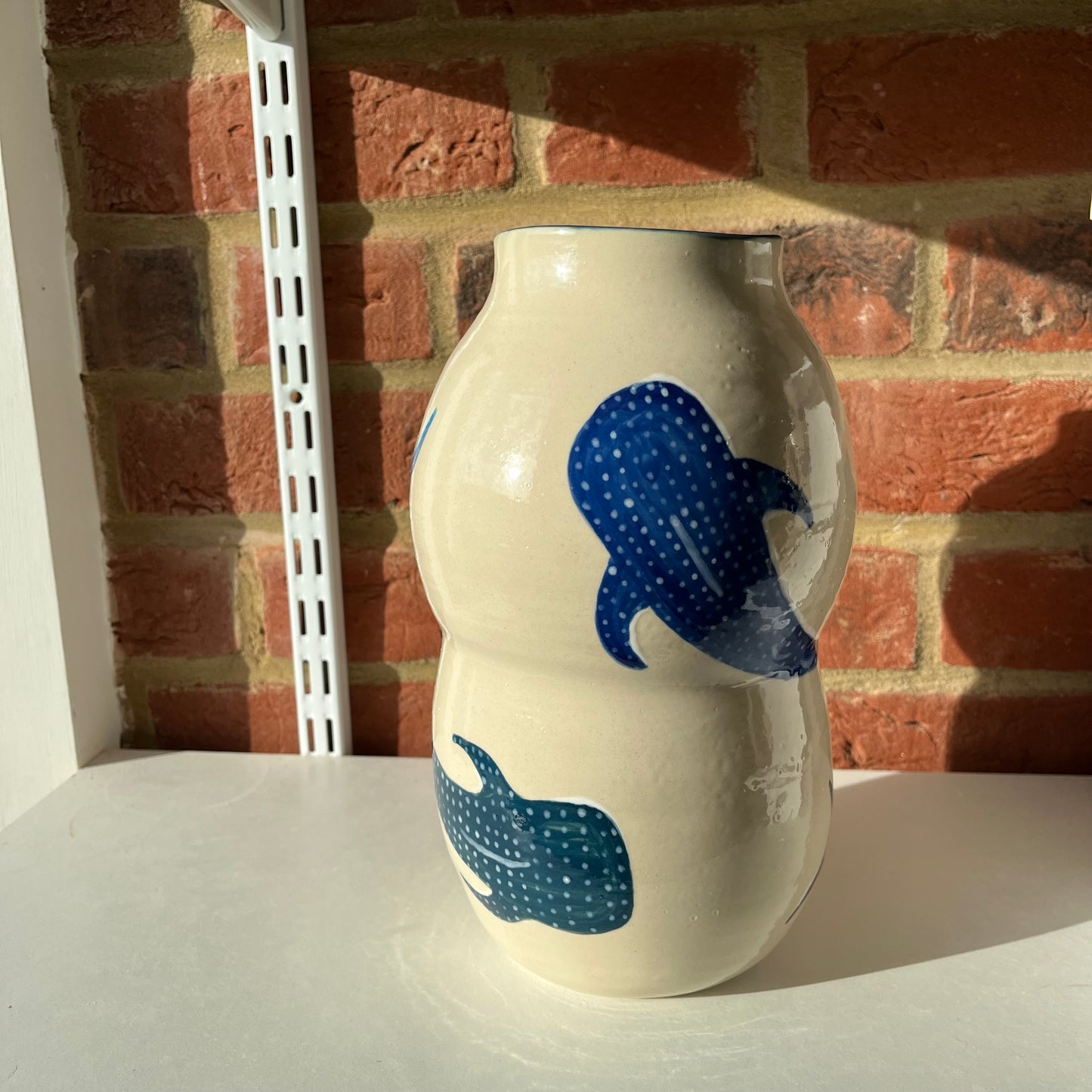 Large Whale Shark Vase