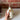 sample polka dot oil pourer (brown on white)
