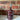 sample polka dot oil pourer (pink on red)