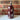 sample polka dot oil pourer - pink on red