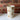 sample polka dot vase - brown on white