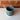 blue crystallised planter