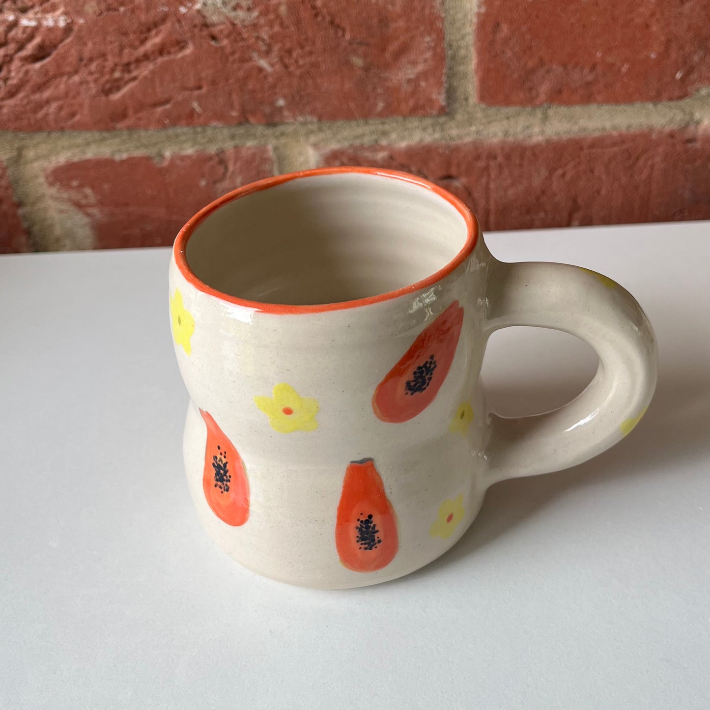 Olivia's papaya mug