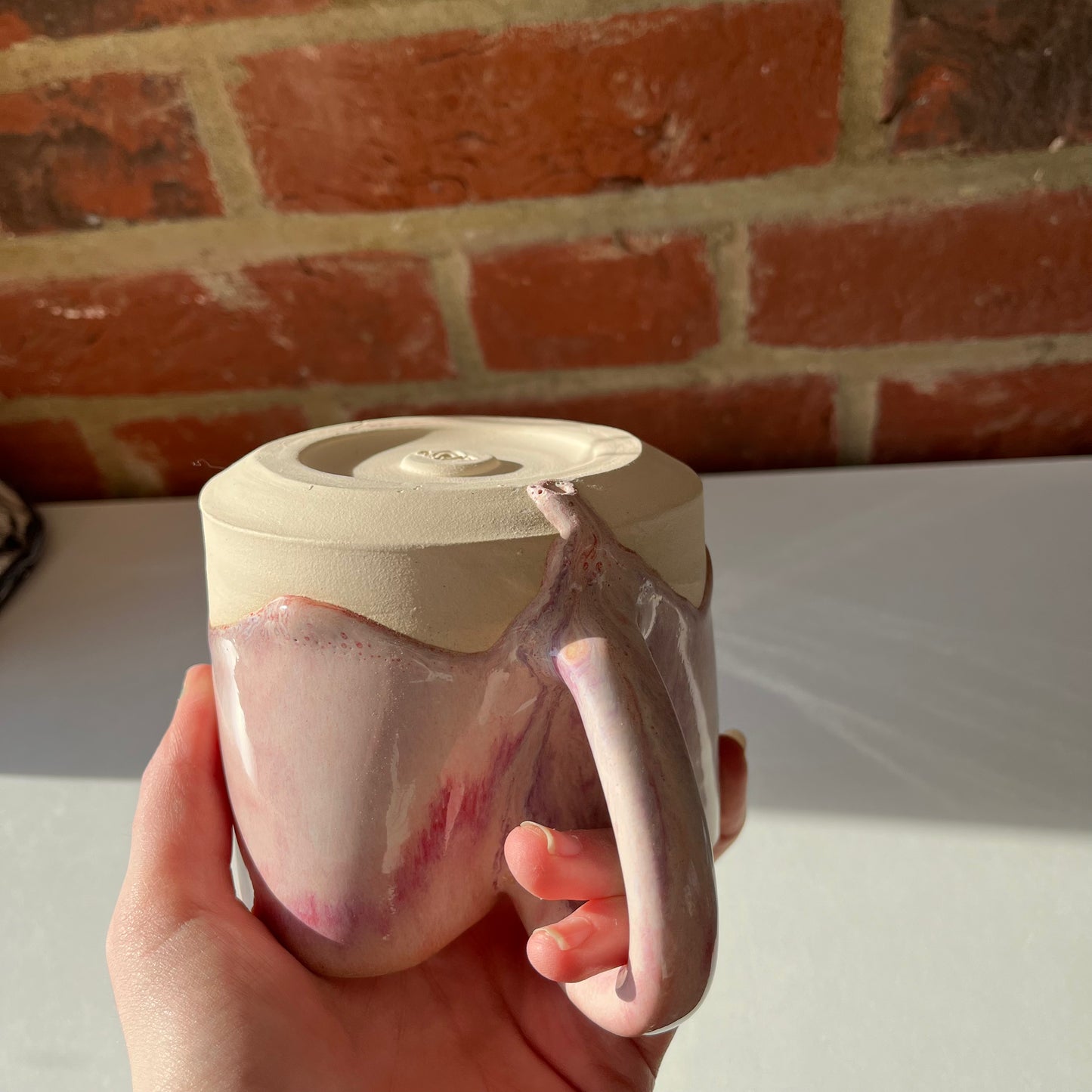 Imperfect Blossom sample heart mug 1