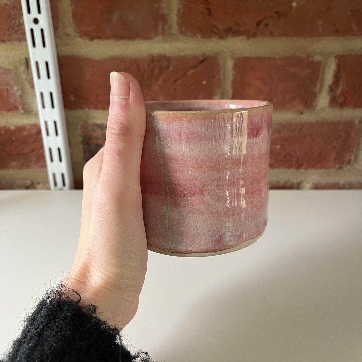 Rose bubble sample cup