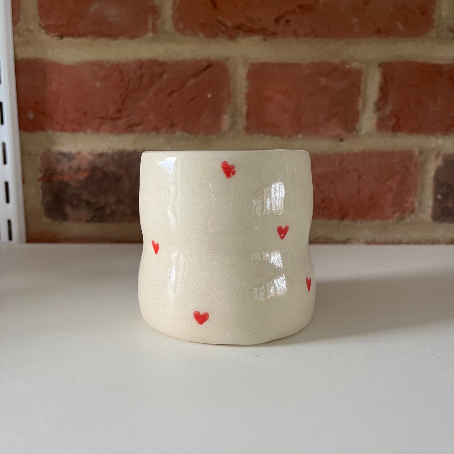 Imperfect heart cup