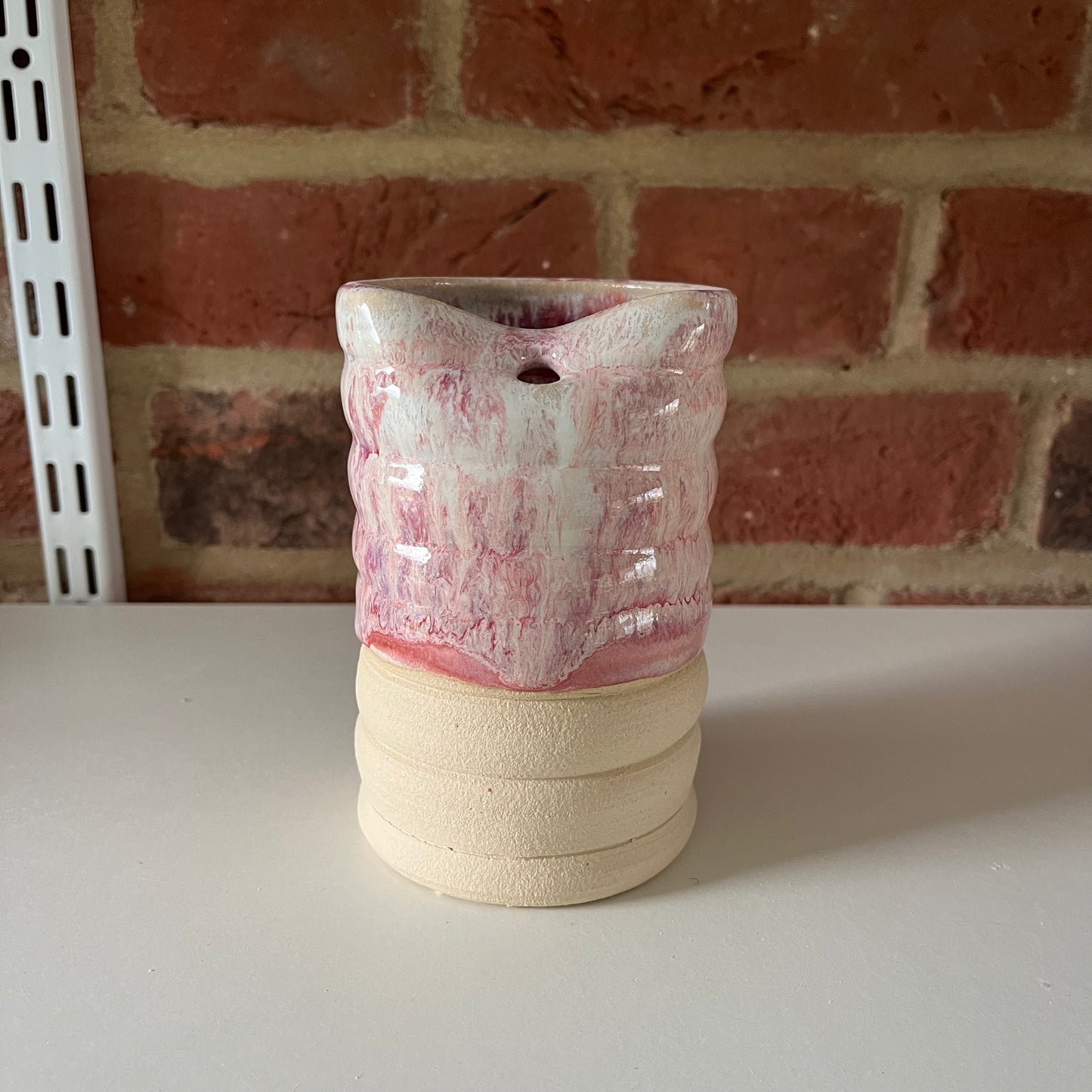 Sample pink smoothie cup