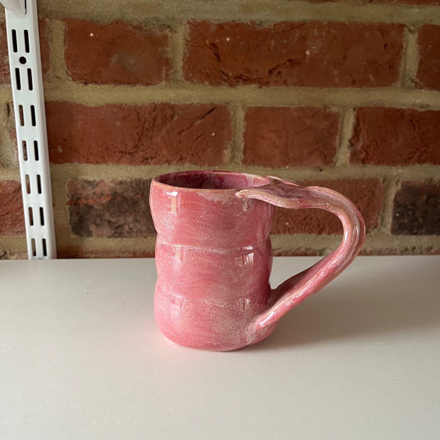 Sample Pink whale tail mug