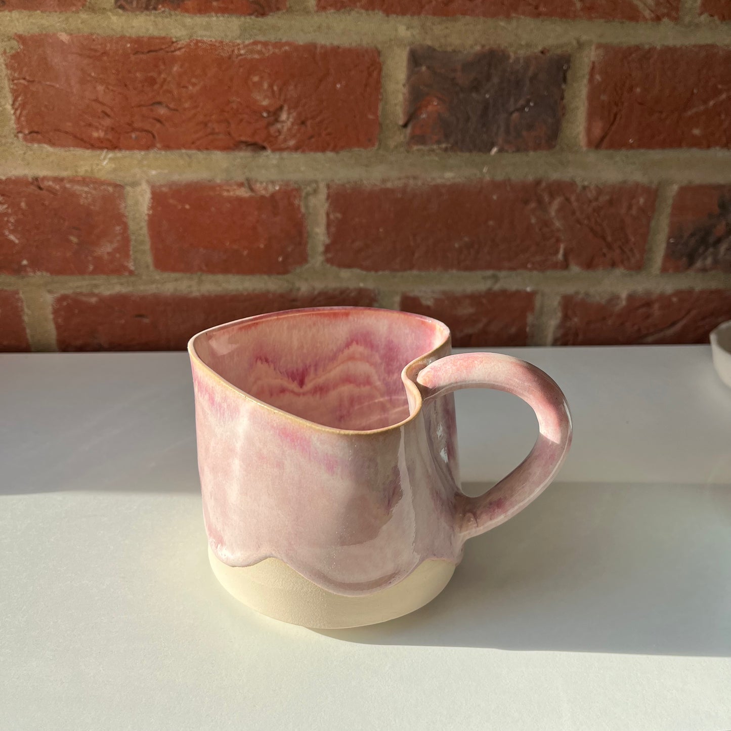 Imperfect Blossom sample heart mug 1