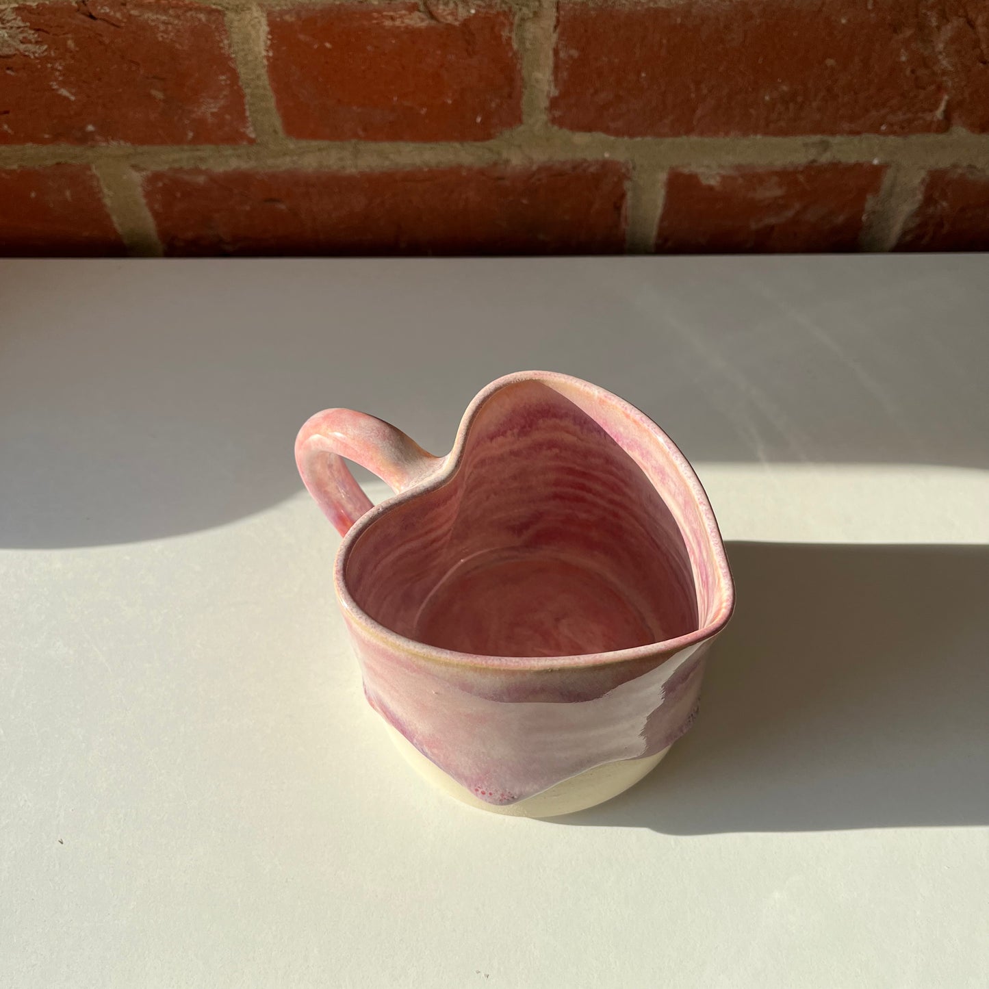 Imperfect Blossom sample heart mug 1