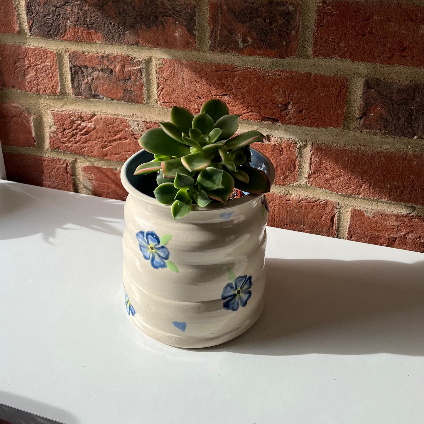 bubble forget-me-not planter / vase