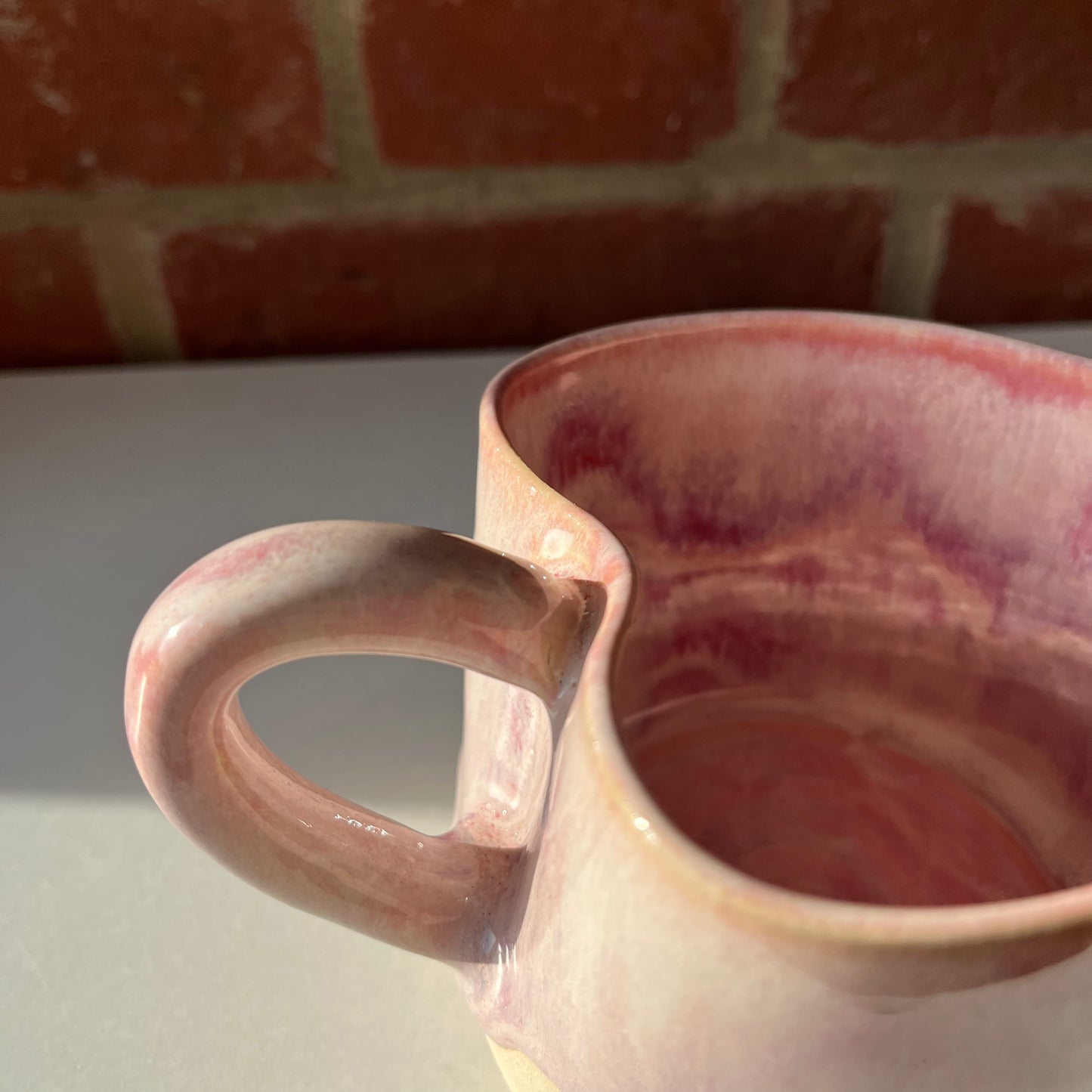 Imperfect Blossom sample heart mug 2