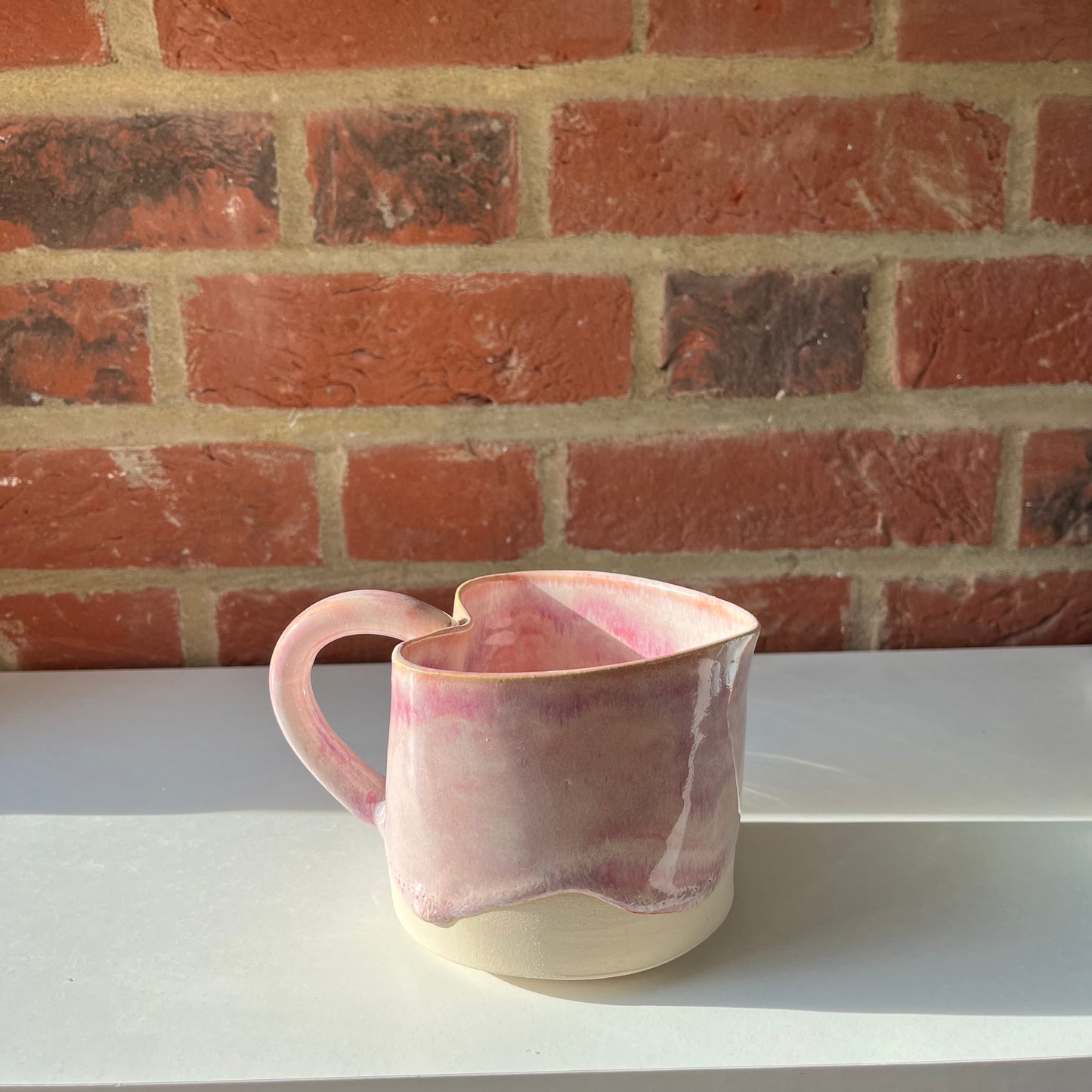 Imperfect Blossom sample heart mug 1