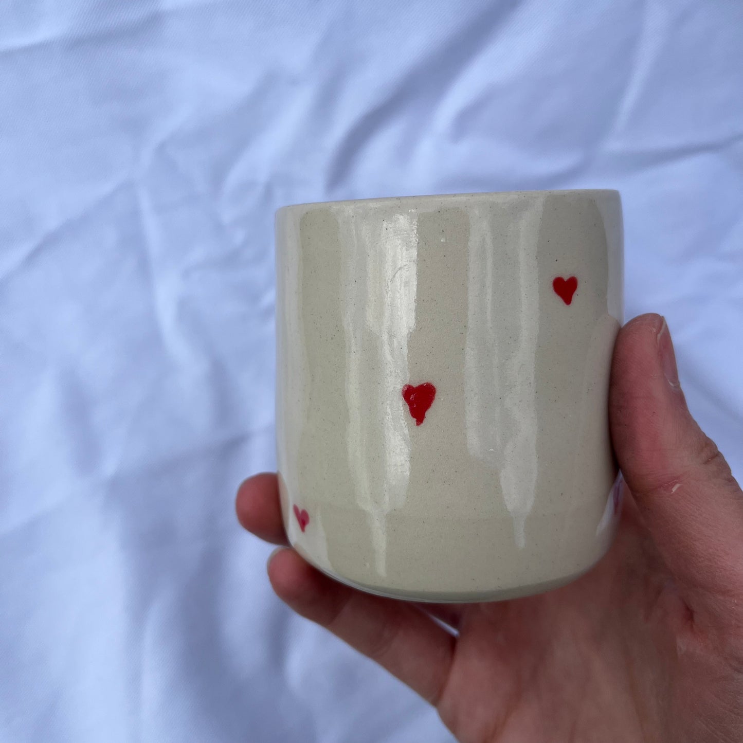 Imperfect heart cup