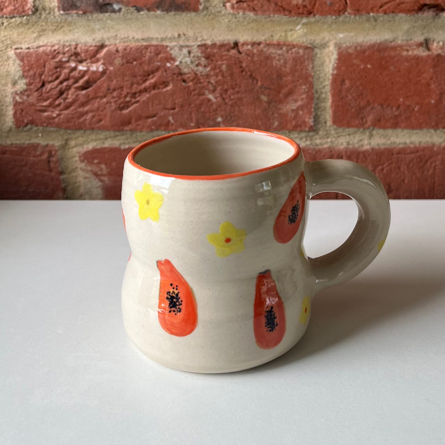 Olivia's papaya mug
