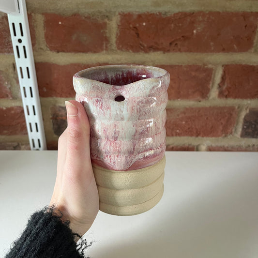 Sample pink smoothie cup